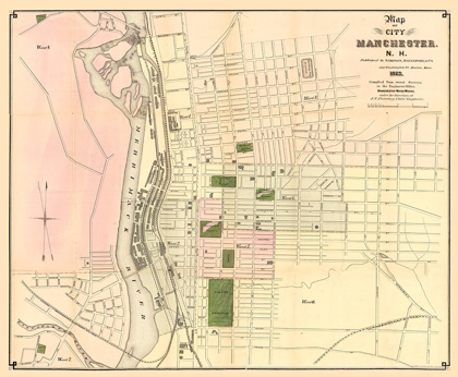 Picture of MANCHESTER NEW HAMPSHIRE - DAVENPORT 1873 