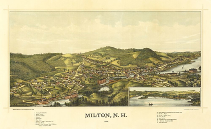 Picture of MILTON NEW HAMPSHIRE - NORRIS 1888 