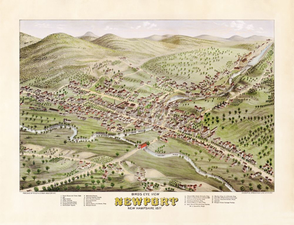 Picture of NEWPORT NEW HAMPSHIRE - STONER 1877 