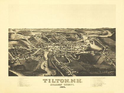 Picture of TILTON NEW HAMPSHIRE - NORRIS 1884 