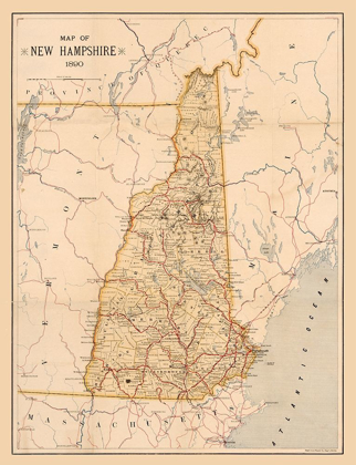 Picture of NEW HAMPSHIRE -1890