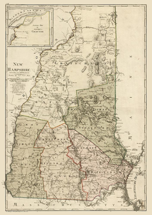 Picture of NEW HAMPSHIRE - SOTZMANN 1796 