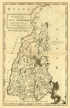 Picture of NEW HAMPSHIRE - LEWIS 1794 