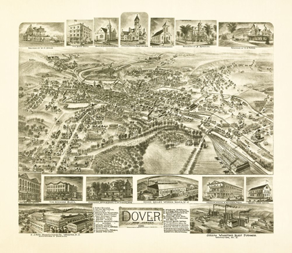 Picture of DOVER NEW JERSEY - FOWLER 1903 