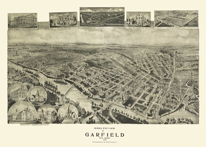 Picture of GARFIELD NEW JERSEY - FOWLER 1909 