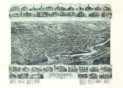 Picture of HACKENSACK NEW JERSEY -1896