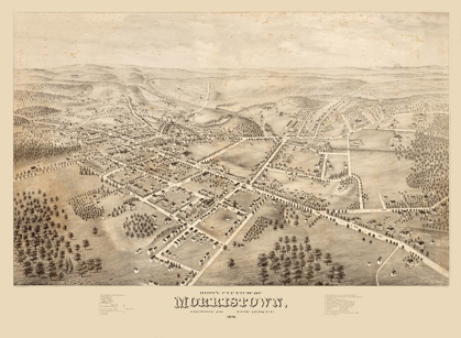 Picture of MORRISTOWN NEW JERSEY -1876