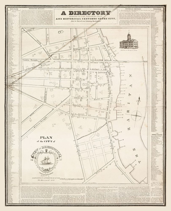 Picture of NEW BRUNSWICK NEW JERSEY - MARCELUS 1829 