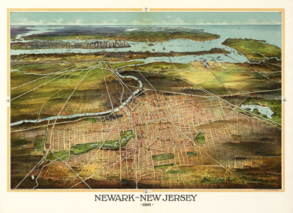 Picture of NEWARK NEW JERSEY - LANDIS 1916 