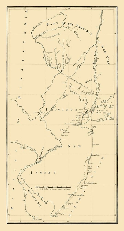 Picture of NEW JERSEY NEW YORK -1769