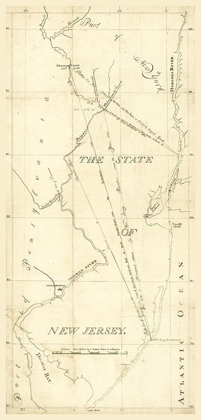 Picture of NEW JERSEY -1775