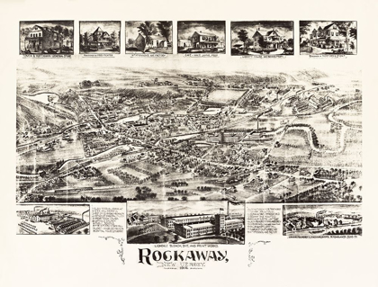 Picture of ROCKAWAY NEW JERSEY - BAILEY 1902 