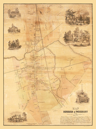 Picture of WOODBURY NEW JERSEY - PIERSON 1854 