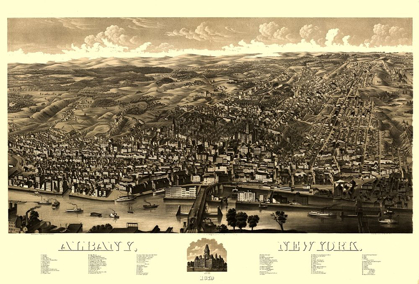 Picture of ALBANY NEW YORK -1879