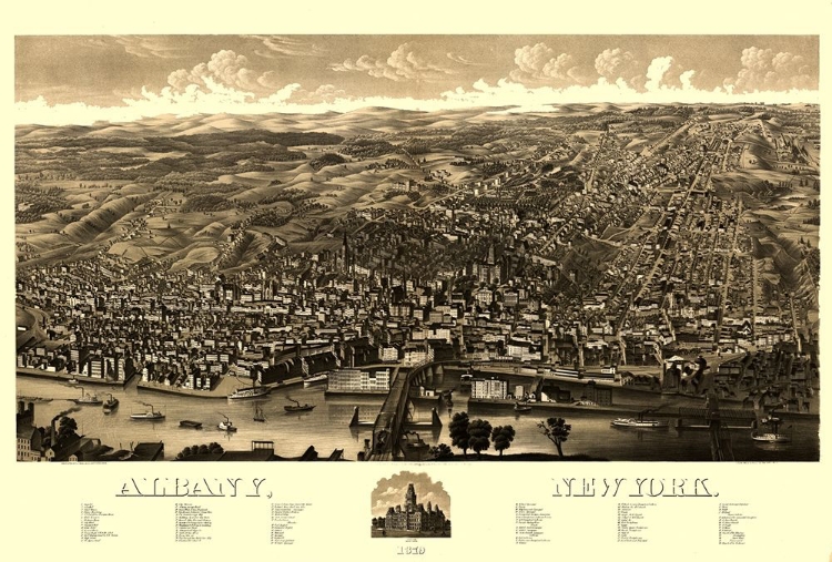 Picture of ALBANY NEW YORK -1879