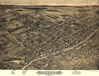 Picture of ALBION NEW YORK - ROWLEY 1880 