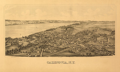 Picture of CAZENOVIA NEW YORK - BURLEIGH 1890 