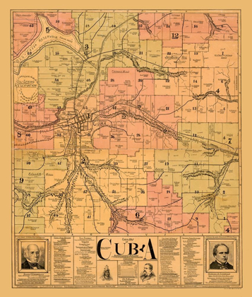 Picture of CUBA NEW YORK - MINARD 1901 