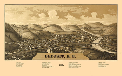 Picture of DEPOSIT NEW YORK - BURLEIGH 1887 