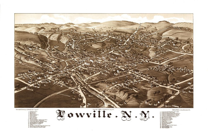 Picture of LOWVILLE NEW YORK - BURLEIGH 1885 