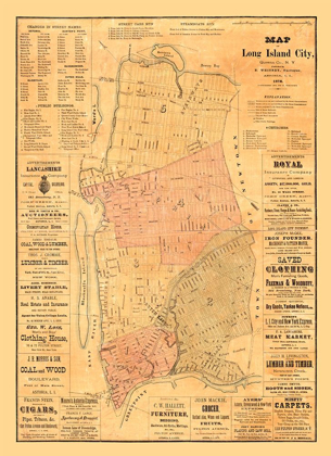Picture of LONG ISLAND NEW YORK - WHITNEY 1876 