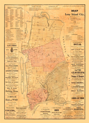 Picture of LONG ISLAND NEW YORK - WHITNEY 1876 