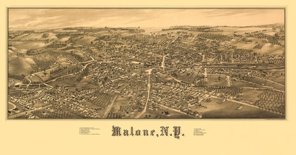 Picture of MALONE NEW YORK - BURLEIGH 1886 