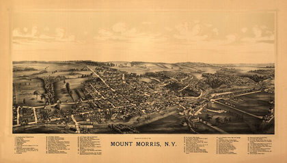 Picture of MOUNT MORRIS NEW YORK - BURLEIGH 1893 