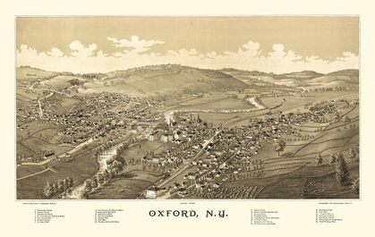 Picture of OXFORD NEW YORK - BURLEIGH 1888 
