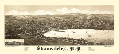 Picture of SKANEATELES NEW YORK - BURLEIGH 1884 