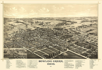 Picture of BOWLING GREEN OHIO - NORRIS 1888 