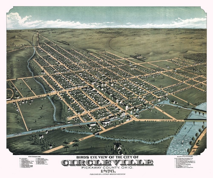 Picture of CIRCLEVILLE OHIO - STONER 1876 