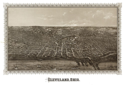 Picture of CLEVELAND OHIO - VOGT 1887 