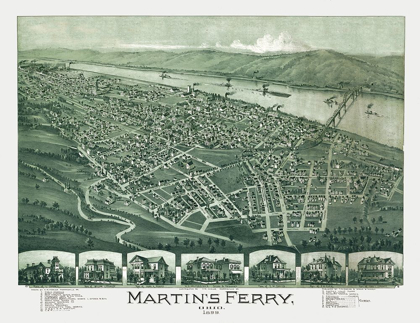 Picture of MARTINS FERRY OHIO - FOWLER 1899 