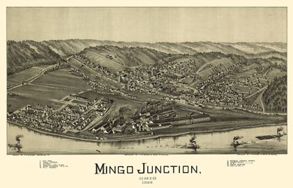 Picture of MINGO JUNCTION OHIO - MOYER 1899 