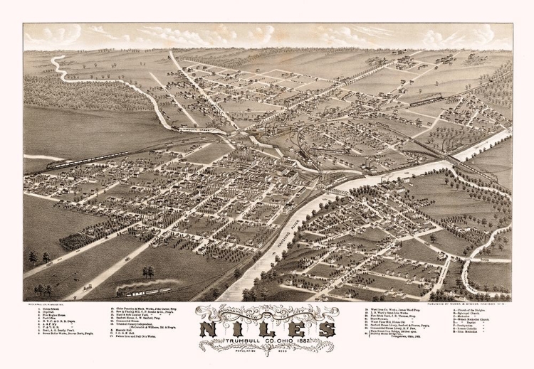 Picture of NILES OHIO - STONER 1882 