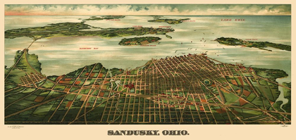 Picture of SANDUSKY OHIO - ALVORD 1898 