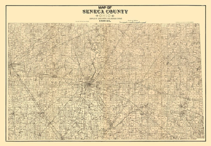 Picture of SENECA COUNTY OHIO - WOODS 1891 