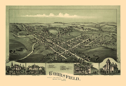 Picture of WOODSFIELD OHIO - FOWLER 1899 