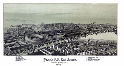 Picture of ALTOONA PENNSYLVANIA - MOYER 1895 