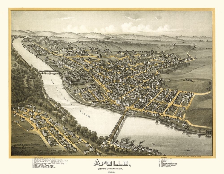 Picture of APOLLO PENNSYLVANIA - MOYER 1896 