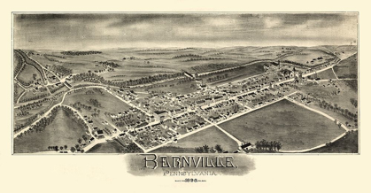 Picture of BERNVILLE PENNSYLVANIA - MOYER 1898 