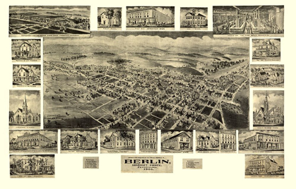 Picture of BERLIN PENNSYLVANIA - FOWLER 1905 