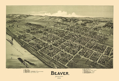 Picture of BEAVER PENNSYLVANIA - MOYER 1900 