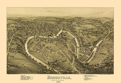 Picture of BROOKVILLE PENNSYLVANIA - MOYER 1895 