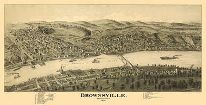 Picture of BROWNSVILLE PENNSYLVANIA - MOYER 1902 