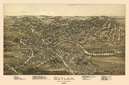 Picture of BUTLER PENNSYLVANIA - MOYER 1896 