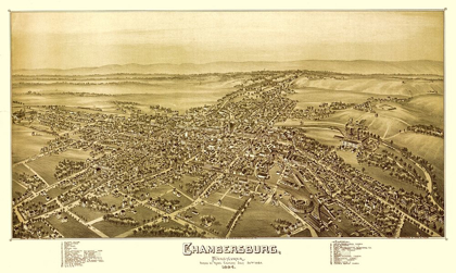 Picture of CHAMBERSBURG PENNSYLVANIA - MOYER 1894 