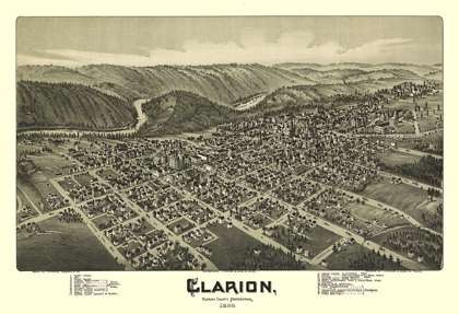 Picture of CLARION PENNSYLVANIA - MOYER 1896 