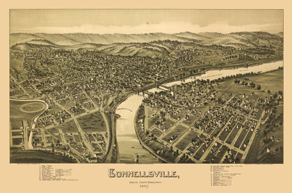 Picture of CONNELLSVILLE PENNSYLVANIA - MOYER 1897 